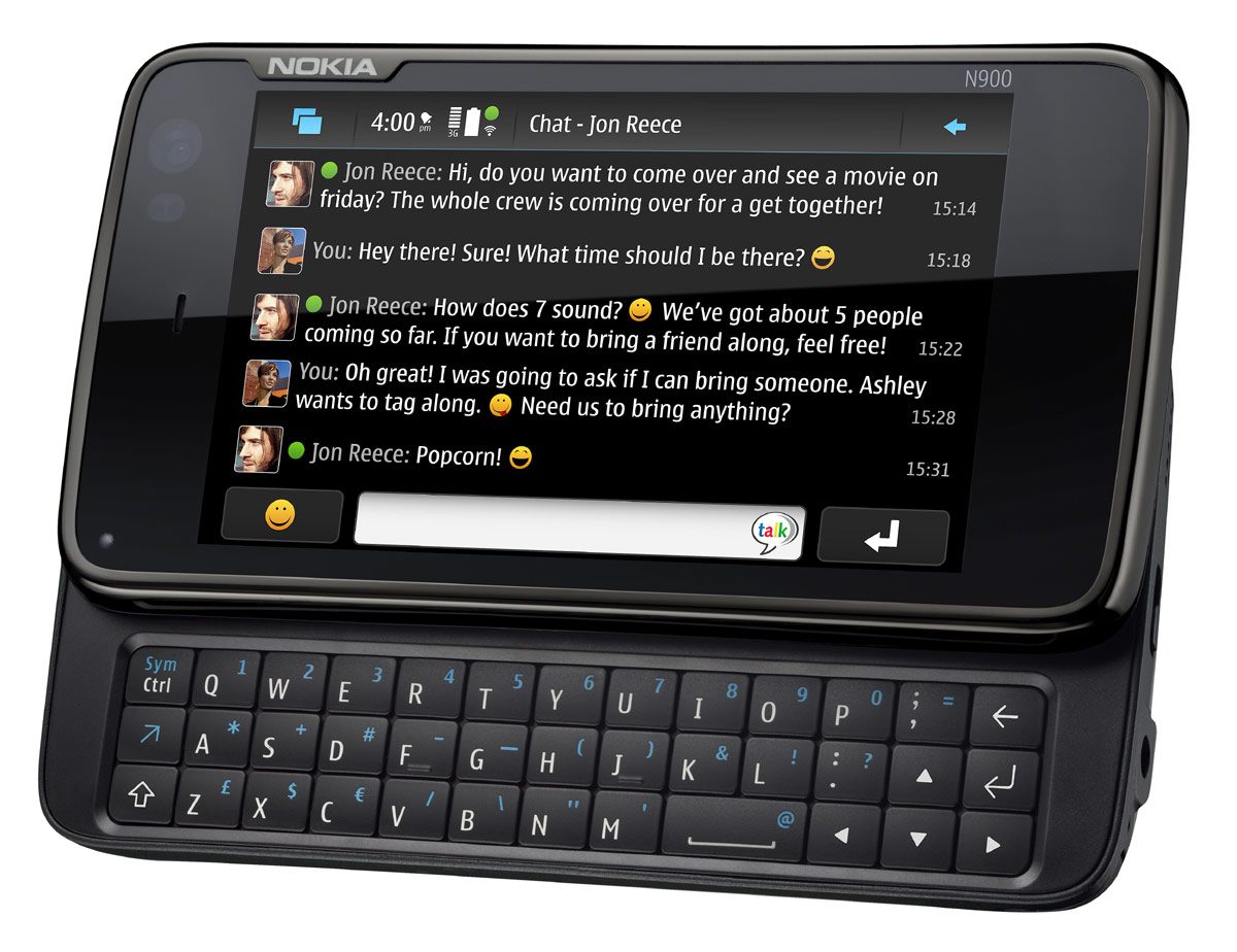 The Maemo/N900 messaging application consolidated all messages (text messages, Twitter replies, Jabber, Google Talk, and many more) and combined them into a single view. You were able to switch through a person’s available channels in the same conversation view