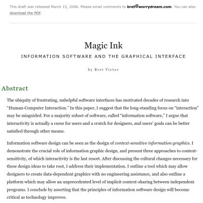Cover image of Magic Ink