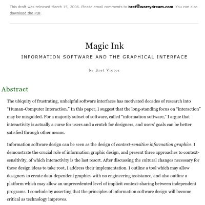 Cover image of Magic Ink