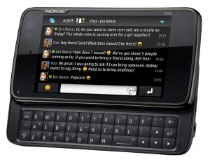 The Maemo/N900 messaging application consolidated all messages (text messages, Twitter replies, Jabber, Google Talk, and many more) and combined them into a single view. You were able to switch through a person’s available channels in the same conversation view.